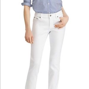 LRL Lauren jeans Ralph Lauren size 8 white
